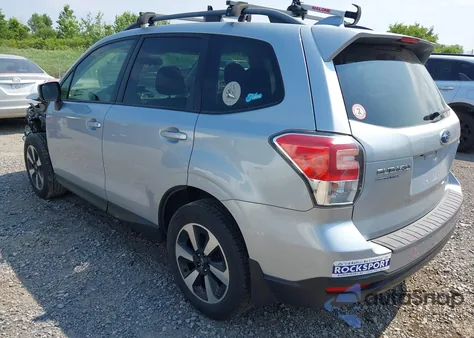 2017 Subaru Forester 2.5I Premium from USA, damaged, VIN JF2SJAEC5HH587907